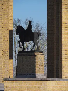 Koning Albert I-monument in Nieuwpoort (België)